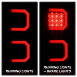 Spyder Dodge Durango 04-09 Black Smoke LED Tail Lights