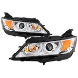 Spyder Signature Chevrolet Impala 14-19 Incl. Low Beam-H9/High Beam-H9/Signal-7440NA Projector Headlights Chrome
