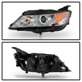 Spyder Signature Chevrolet Impala 14-19 Incl. Low Beam-H9/High Beam-H9/Signal-7440NA Projector Headlights Chrome