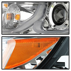 Spyder Signature Chevrolet Impala 14-19 Incl. Low Beam-H9/High Beam-H9/Signal-7440NA Projector Headlights Chrome