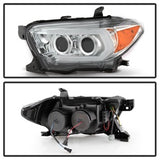 Spyder Signature Toyota Tacoma 16-18 Chrome Projector Headlights w/Sequential LED Turn Signal