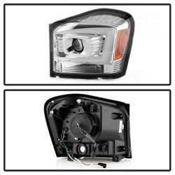 Spyder Signature Dodge Durango 04-06 Chrome Projector Headlights