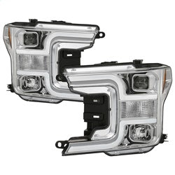 Spyder Signature Ford F-150 18-19 Halogen Model Only Projector Headlights Does Not Fit Factory Xenon Model Chrome