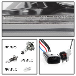 Spyder Signature Ford F-150 18-19 Halogen Model Only Projector Headlights Does Not Fit Factory Xenon Model Chrome