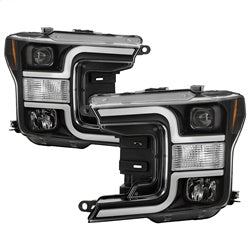 Spyder Signature Ford F-150 18-19 Halogen Model Only Projector Headlights Does Not Fit Factory Xenon Model Black
