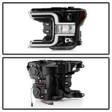 Spyder Signature Ford F-150 18-19 Halogen Model Only Projector Headlights Does Not Fit Factory Xenon Model Black