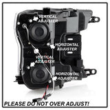 Spyder Signature Ford F-150 18-19 Halogen Model Only Projector Headlights Does Not Fit Factory Xenon Model Black