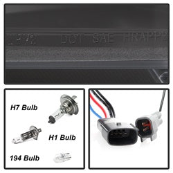 Spyder Signature Ford F-150 18-19 Halogen Model Only Projector Headlights Does Not Fit Factory Xenon Model Black