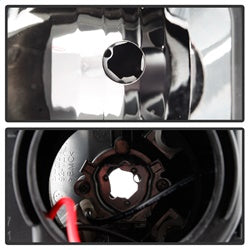 Spyder Ford F150 18-19 Halogen Model Only Projector Headlights - LED Sequential Turn Signal - Signal-LED - Chrome