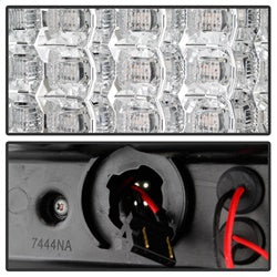 Spyder Ford F150 18-19 Halogen Model Only Projector Headlights - LED Sequential Turn Signal - Signal-LED - Chrome