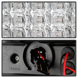 Spyder Ford F150 18-19 Halogen Model Only Projector Headlights - LED Sequential Turn Signal - Signal-LED - Chrome