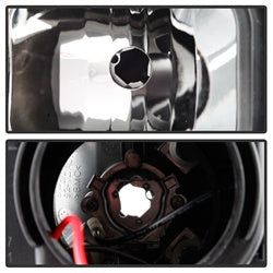 Spyder Ford F150 18-19 Halogen Model Only Projector Headlights - LED Sequential Turn Signal - Signal-LED - Black