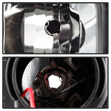 Spyder Ford F150 18-19 Halogen Model Only Projector Headlights - LED Sequential Turn Signal - Signal-LED - Black
