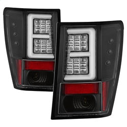 Spyder Jeep Grand Cherokee 07-10 Incl. Signal-LED/Brake-LED Light Bar LED Tail Lights Black
