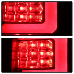 Spyder Jeep Grand Cherokee 07-10 Incl. Signal-LED/Brake-LED Light Bar LED Tail Lights Black