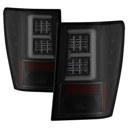 Spyder Jeep Grand Cherokee 07-10 Incl. Signal-LED/Brake-LED Light Bar LED Tail Lights Black Smoke