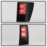 Spyder Jeep Grand Cherokee 07-10 Incl. Signal-LED/Brake-LED Light Bar LED Tail Lights Black Smoke
