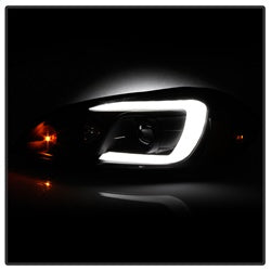 Spyder Signature Chevrolet Impala/Monte Carlo 06-13 Light Bar Projector Headlights Incl. Low Beam-1/High Beam-H1/Signal-7443NA Black