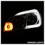 Spyder Signature Chevrolet Impala/Monte Carlo 06-13 Light Bar Projector Headlights Incl. Low Beam-1/High Beam-H1/Signal-7443NA Chrome