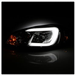 Spyder Signature Chevrolet Impala/Monte Carlo 06-13 Light Bar Projector Headlights Incl. Low Beam-1/High Beam-H1/Signal-7443NA Chrome