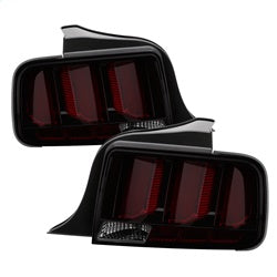 Spyder Ford Mustang 05-09 Smoke LED Tail Lights Red Light Bar