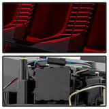 Spyder Ford Mustang 05-09 Smoke LED Tail Lights Red Light Bar