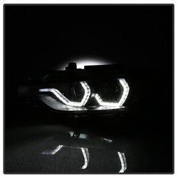 Spyder Signature BMW 320i/320i xDrive/328d/328i/335i 13-14 Black Projector Headlights