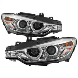 Spyder Signature BMW 320i/328d/328i/335i 12-14 Chrome Projector Headlights