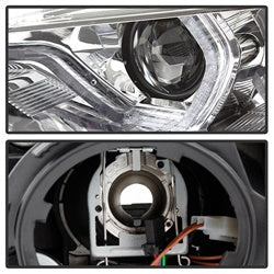 Spyder Signature BMW 320i/328d/328i/335i 12-14 Chrome Projector Headlights