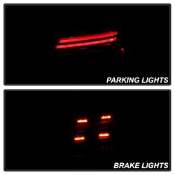 Spyder Porsche Boxster/Cayman 09-12 Black LED Tail Lights w/Sequential Signal