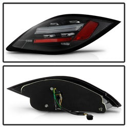 Spyder Porsche Boxster/Cayman 09-12 Black LED Tail Lights w/Sequential Signal