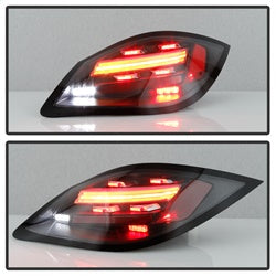 Spyder Porsche Boxster/Cayman 09-12 Black LED Tail Lights w/Sequential Signal