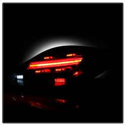 Spyder Porsche Boxster/Cayman 09-12 Black LED Tail Lights w/Sequential Signal