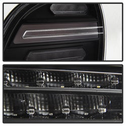 Spyder Porsche Cayenne 11-14 Black LED Tail Lights w/Sequential Signal