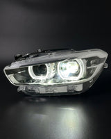 BMW 1 Series F20 / 118i Dual-Color (Yellow / White) LED Headlight Assembly with High / Low Beam 2015 - 2018