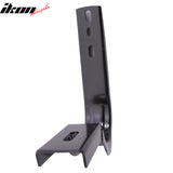 Fits 07-14 GMC Sierra 1500 Double Cab Gray Running Board+Brackets