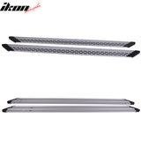 2004-2014 Ford F150 Black Grey Running Board Step Bar Bracket Aluminum