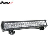 21" 120W 40 LED 2 Row 8 Degree Spot LED Work Light Bar Spot Flood Combo Truck SUV ATV Off Road For Universal Black