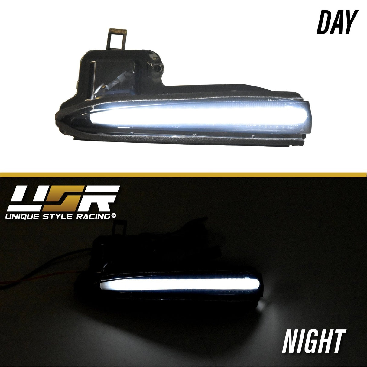 2016-2020 Toyota Tacoma Smoke Switchback LED Mirror Signal Lights