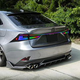 NTXGlow RGB Tail Lights 2014-2021 Lexus IS250 IS300 IS350 IS500 IS200t