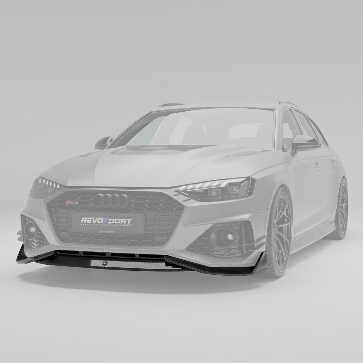 Audi RS4 B9.5 Facelift Carbon Fiber Front Lip