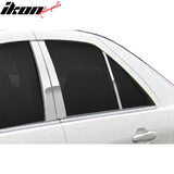 1999-2004 Cadillac Seville Mirror Finish Pillar Posts Stainless Steel