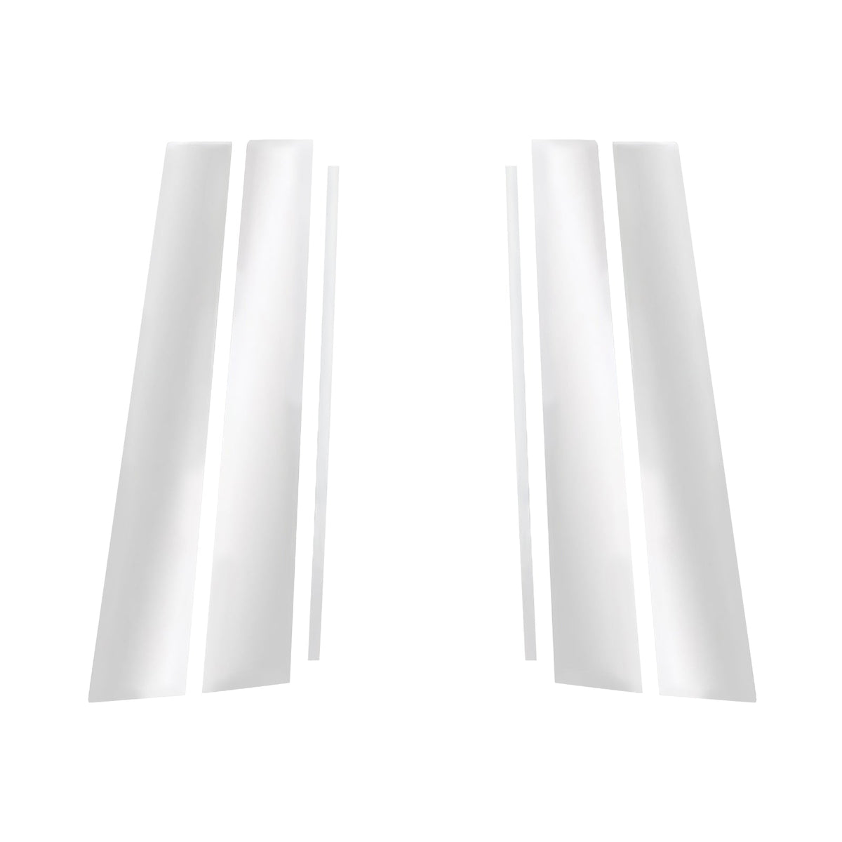 Window Pillar Post Door Cover Trims for Lexus GX460 2010-2014 Chrome 6PCS