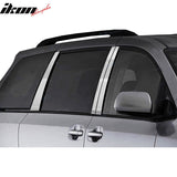 2011-2020 Toyota Sienna Pillar Posts Mirror Trim Stainless Steel 6PC