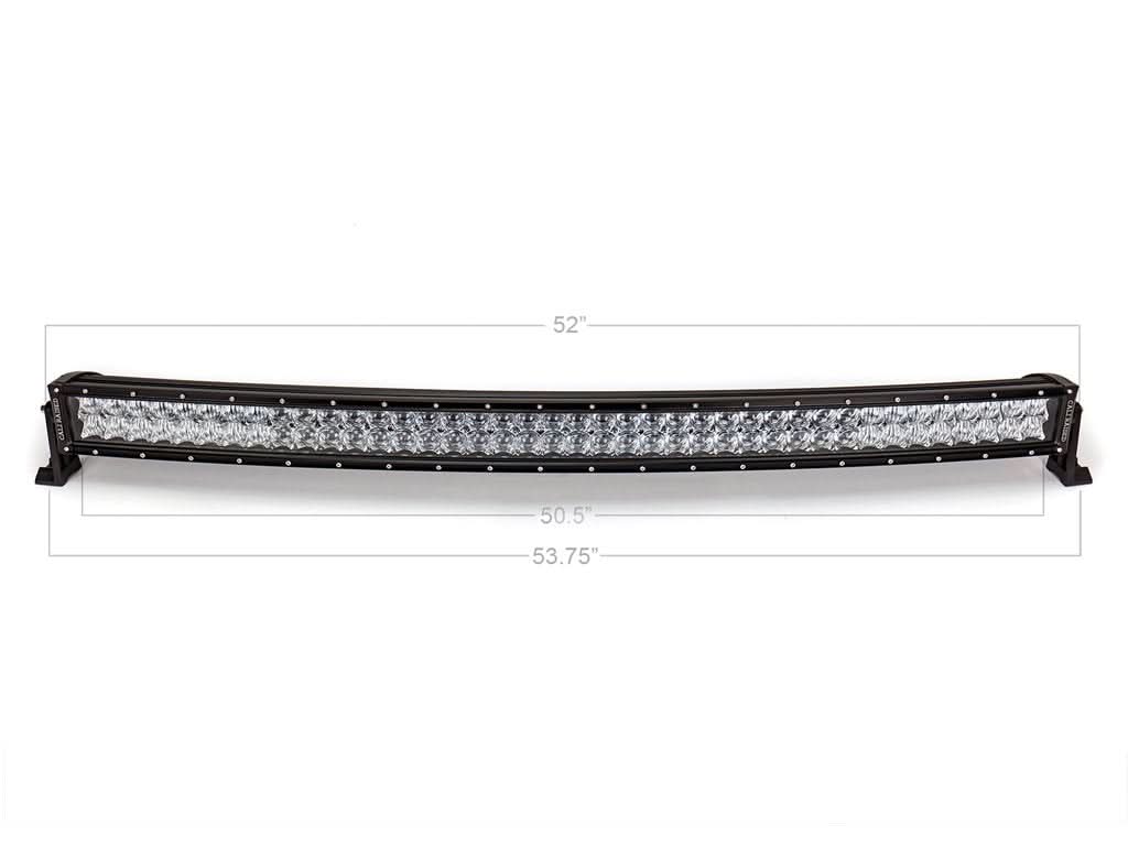 52" Curved LED Light Bar Roof Brackets Kit For 2003-2024 Toyota 4Runner