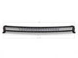 52" Curved LED Light Bar Roof Brackets Kit For 2003-2024 Toyota 4Runner
