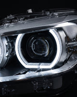 BMW 1 Series F20 / 118i Dual-Color (Yellow / White) LED Headlight Assembly with High / Low Beam 2015 - 2018