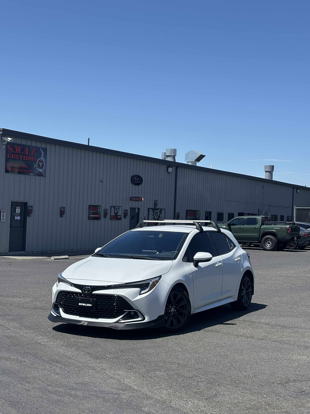 (PRE-ORDER) Front Lip – TOYOTA COROLLA HATCHBACK (E210, 2023+)