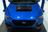 OLM LE Oversize Carbon Fiber Hood Scoop Cover - 2022+ WRX