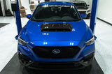 OLM LE Oversize Carbon Fiber Hood Scoop Cover - 2022+ WRX